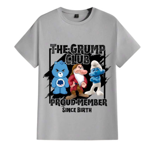 The grump club proud member since birth men’s t-shirts  image 0