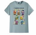 7 dwarfs of old age men’s t-shirt