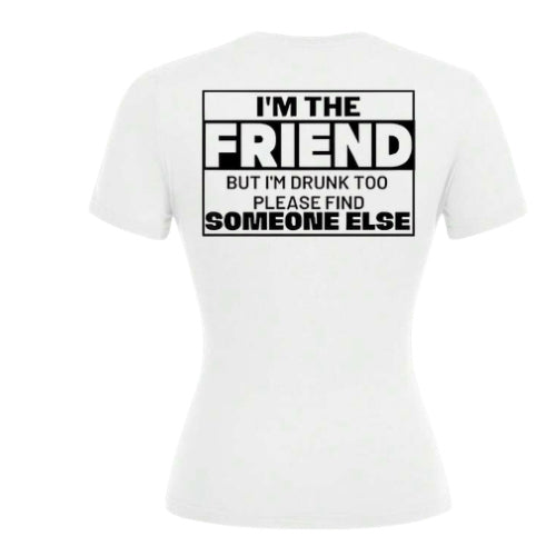 Ladies support each other while out for the night ladies t-shirts  image 10