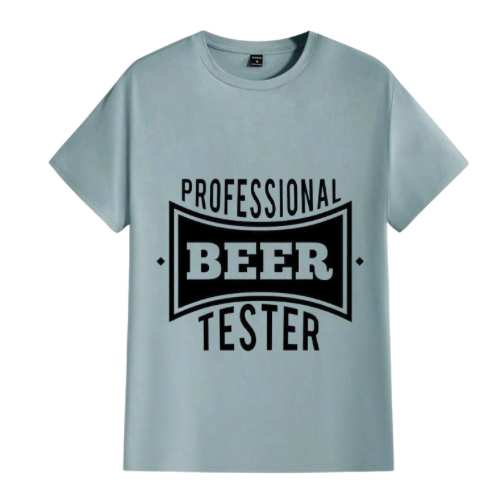 professional beer tester men's t-shirts image 1