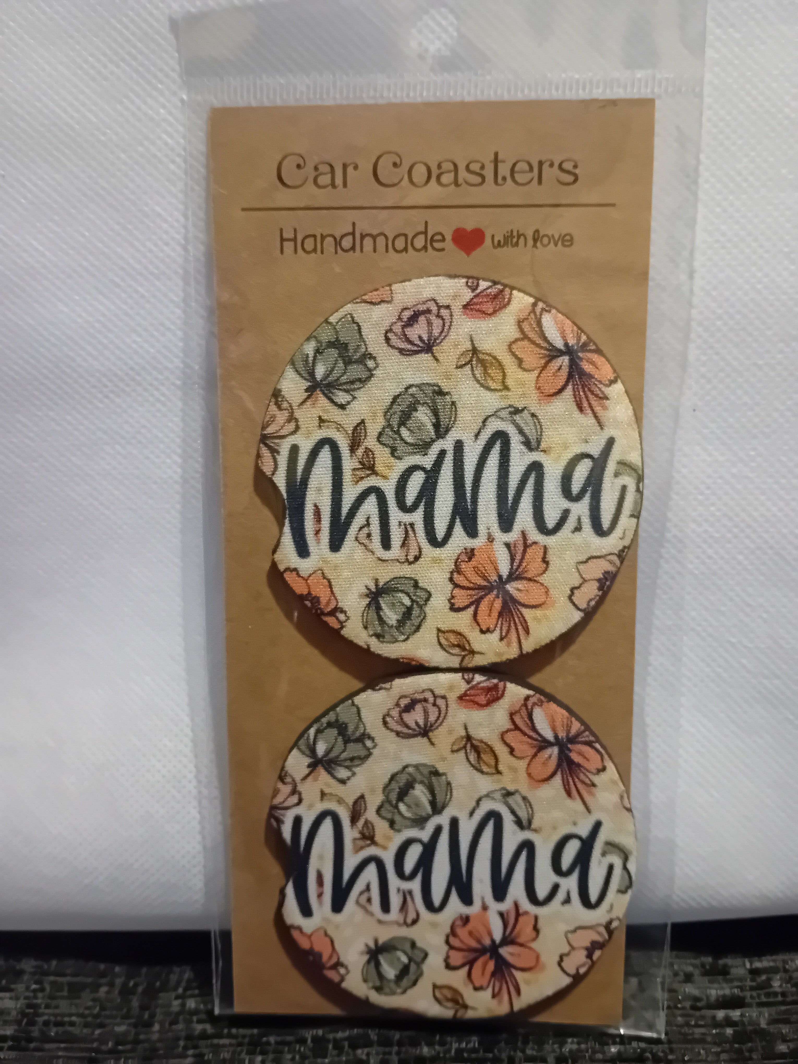 Car coasters - mama image 0