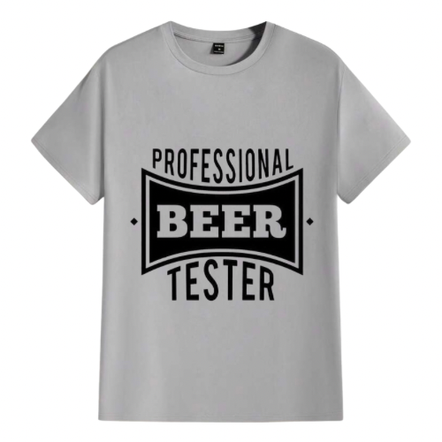 professional beer tester men's t-shirts image 2