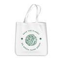 tote bag - save the planet go green think green image 0