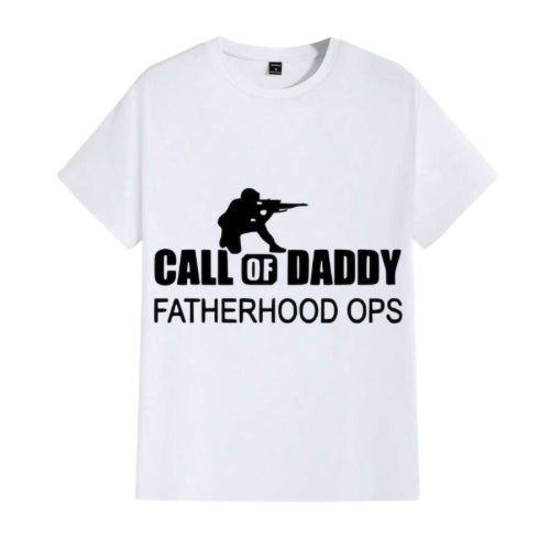 Call of daddy fatherhood op men’s T-shirts  image 2