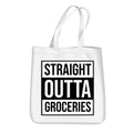 tote bag - straight outta groceries image 0