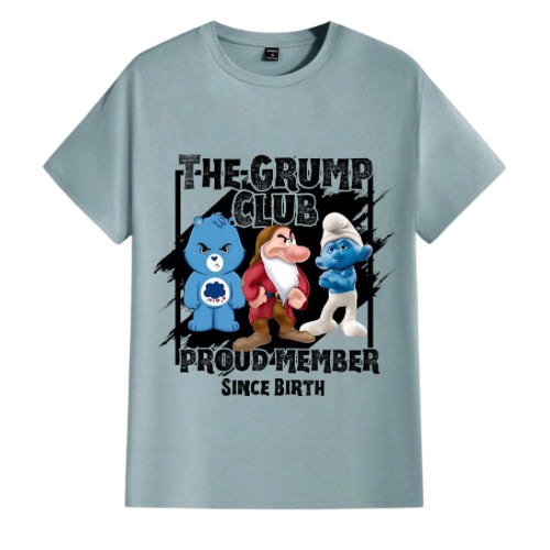 The grump club proud member since birth men’s t-shirts  image 1