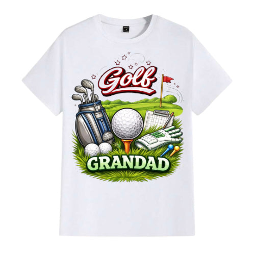 Mens Golfing family t-shirts  image 1