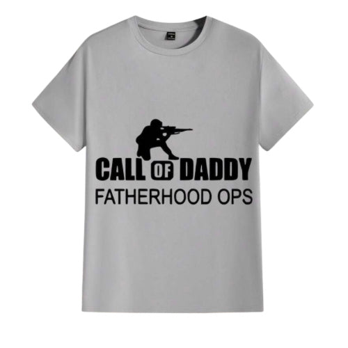 Call of daddy fatherhood op men’s T-shirts  image 1
