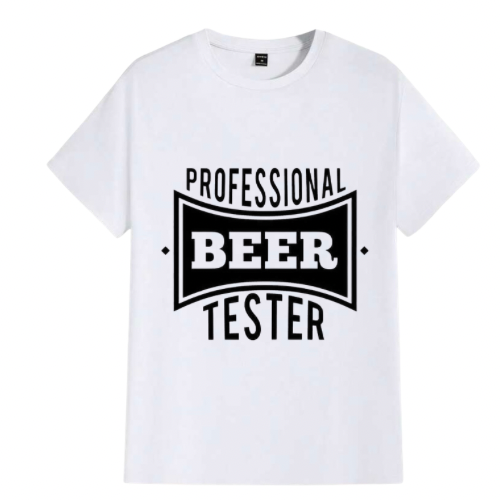 professional beer tester men's t-shirts image 0