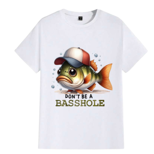 Don't be a basshole men's t-shirts image 0