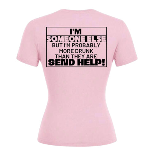 Ladies support each other while out for the night ladies t-shirts  image 11