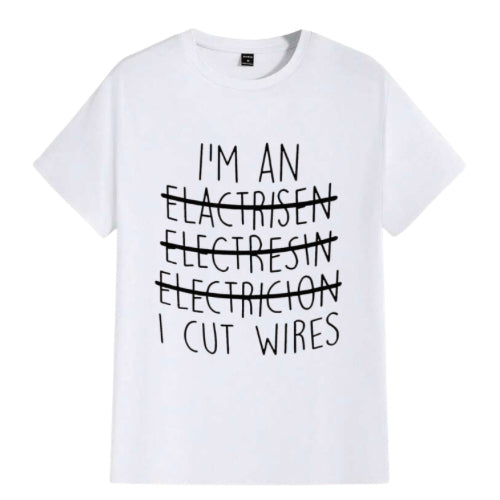 I’m a I cut wires men’s t-shirt  image 1