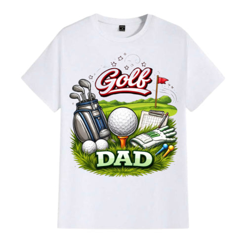 Mens Golfing family t-shirts  image 0