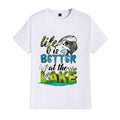 Life is better at the lake men’s t-shirt  image 0