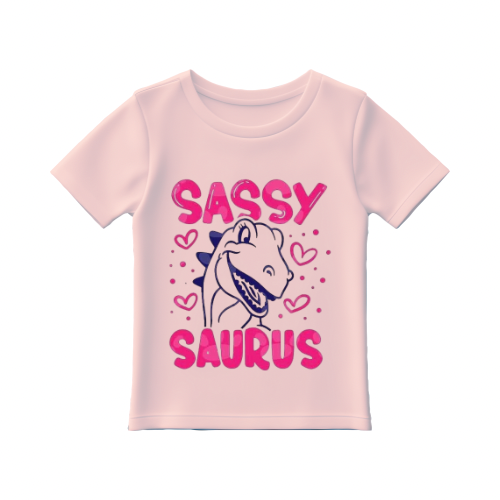 baby t-shirt - sassy saurus image 0