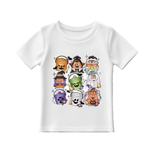 Baby T-shirt - Halloween buckets  image 0