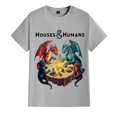 Houses & humans dragons men’s T-shirts  image 1