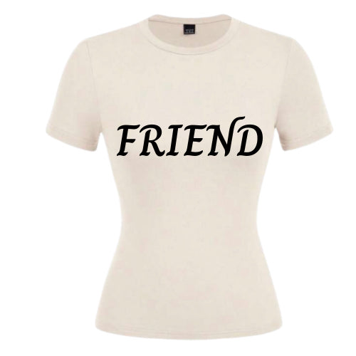 Ladies support each other while out for the night ladies t-shirts  image 1