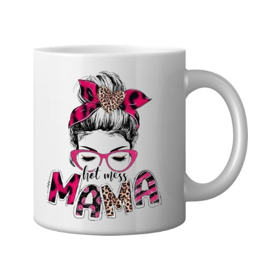 messy bun hot mess mama image 0